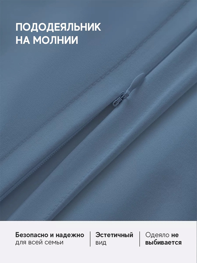 Комплект постельного белья сатин-гладь ночная синь